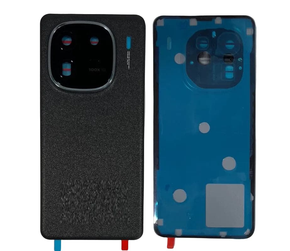 Back Panel With Camera Glass for Iqoo 12 5g Black - image 1