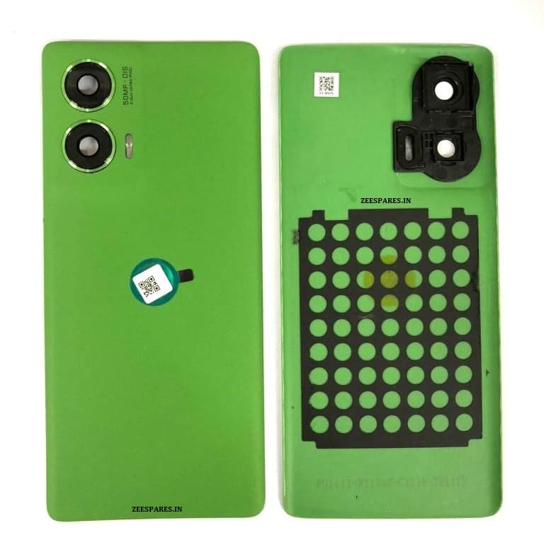 Back Panel with Camera Glass for Motorola Moto Edge 50 fusion Green - image 1