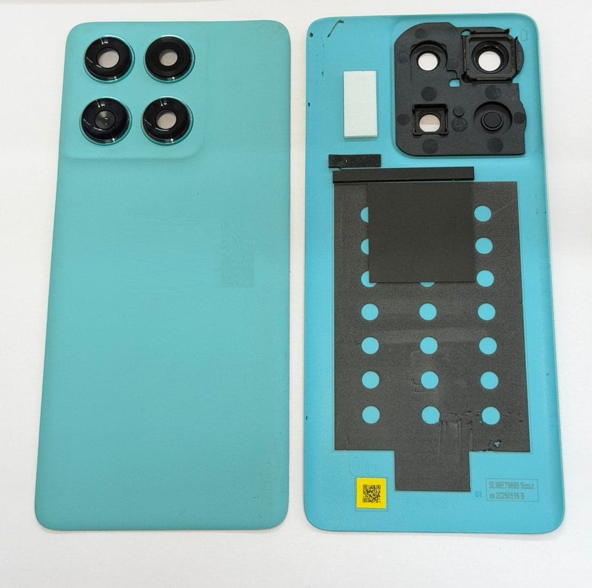 Back Panel with Camera Glass for Motorola Moto Edge 60 Fusion Green - image 1