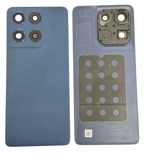 Back Panel with Camera Glass for Motorola Moto Edge 60 Stylus Black - image 1