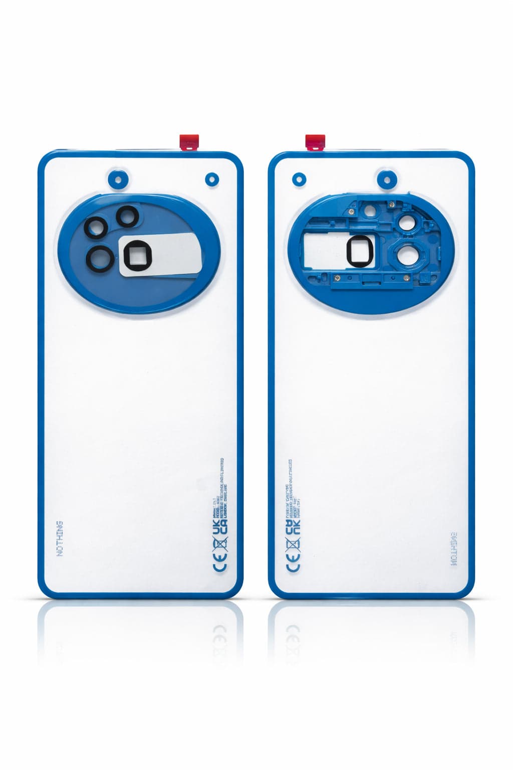 Back Panel with Camera Glass for Nothing Phone 3A Pro Blue - image 1