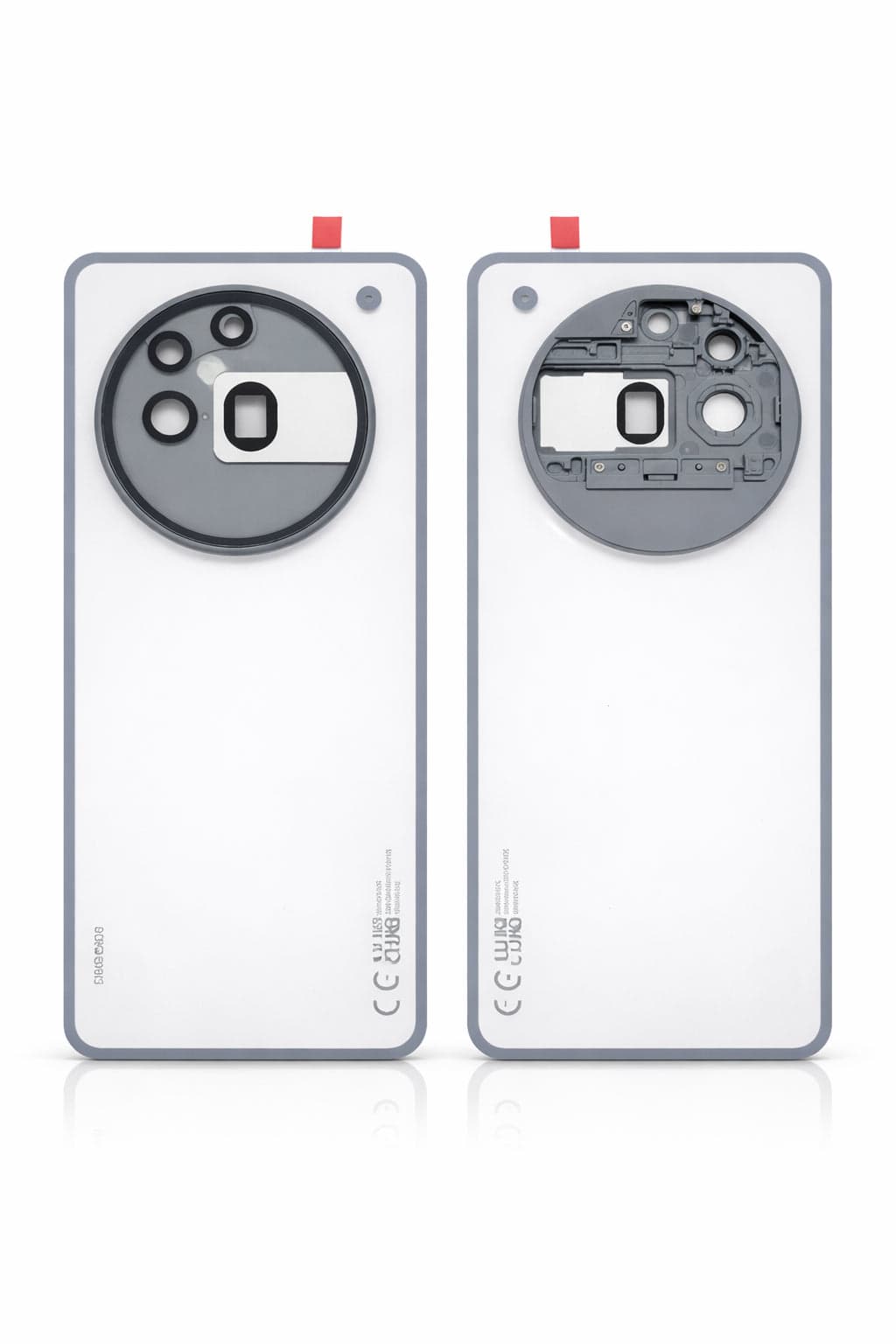 Back Panel with Camera Glass for Nothing Phone 3A Pro Grey - image 1