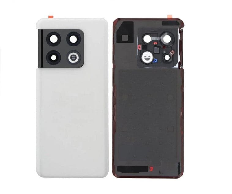 Back Panel with Camera Glass for Oneplus 10 Pro White - image 1
