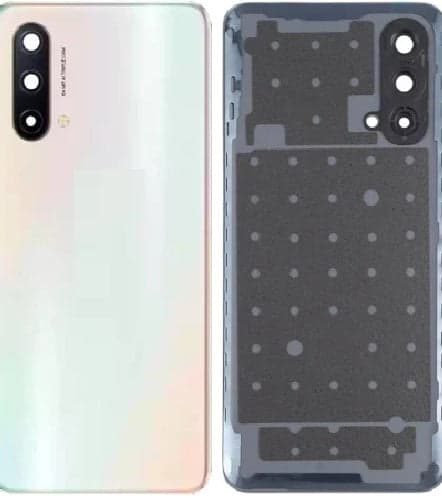Back Panel with Camera Glass for OnePlus Nord CE 5G White - image 1