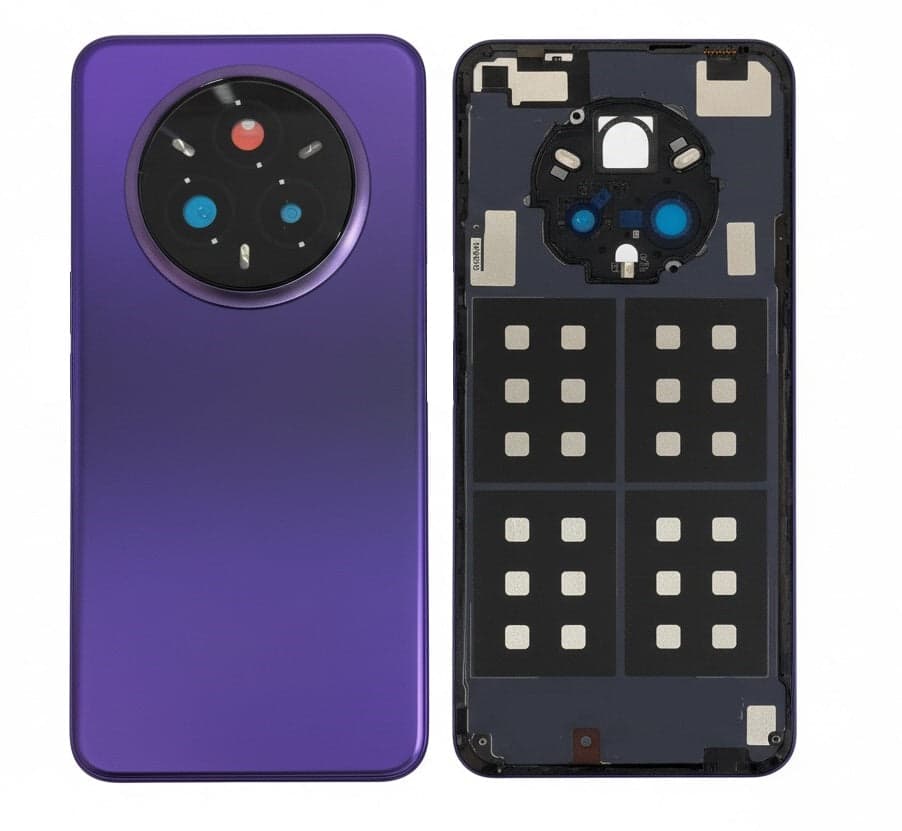 Back Panel with Camera Glass for Realme 14 Pro Plus Purple - image 1