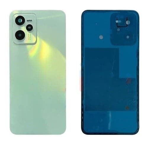 Back Panel with Camera Glass for Realme C35 Green - image 1