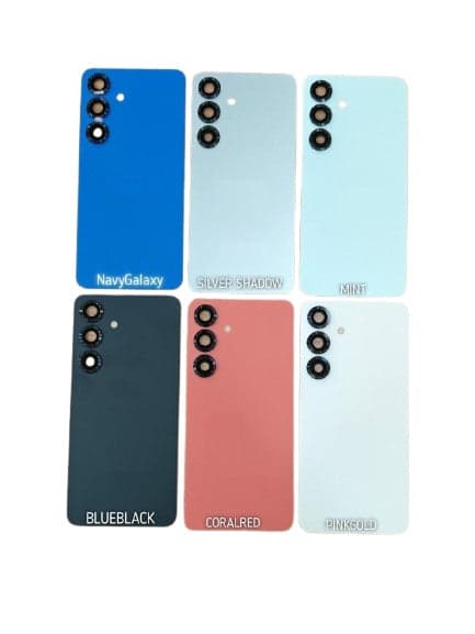 Back Panel With Camera Glass for Samsung Galaxy S25 SilverShadow - image 1