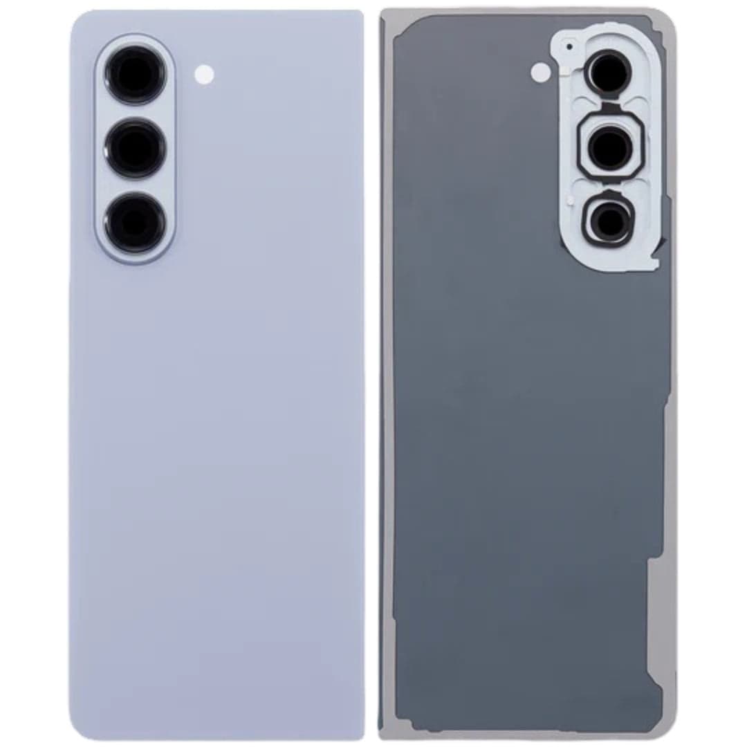 Back Panel with Camera Glass for Samsung Galaxy Z Fold 5 5G Blue - image 1