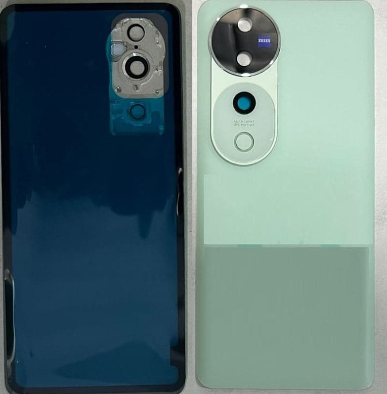 Back Panel with Camera Glass for Vivo T3 Ultra Green - image 1
