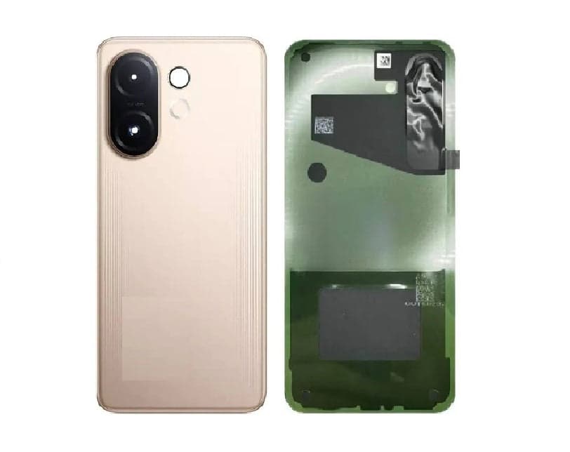 Back Panel with Camera Glass for Vivo T4 Pro Gold - image 1
