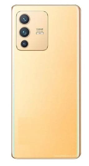 Back Panel with Camera Glass for Vivo V23 Pro 5G Gold - image 1