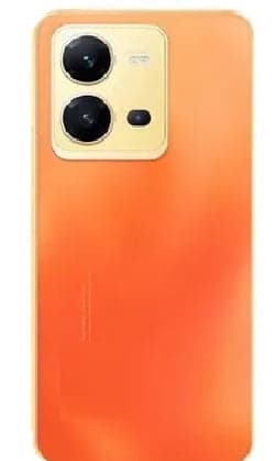 Back Panel with Camera Glass for Vivo V25 5G Orange - image 1