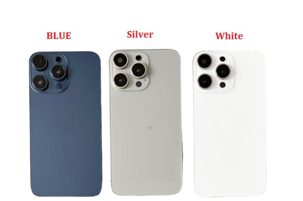 Back Panel With Camera Lens for Apple iPhone XR Convert to Apple iPhone 15 Pro - image 1