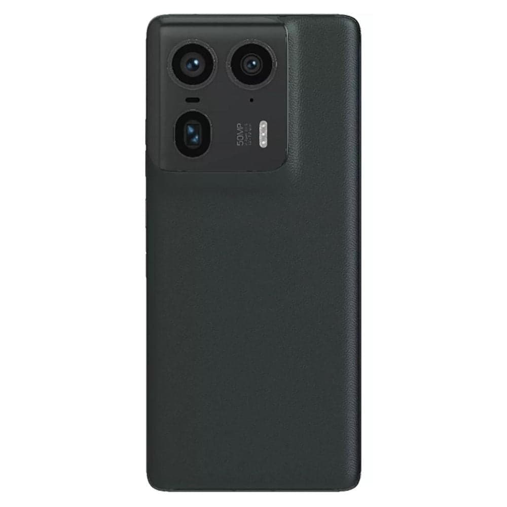 Back Panel with Camera Glass for Motorola Moto Edge 50 Ultra Black - image 1