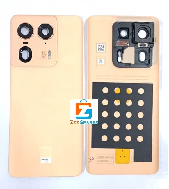 Back Panel with Camera Glass for Motorola Moto Edge 50 Ultra Gold - image 1
