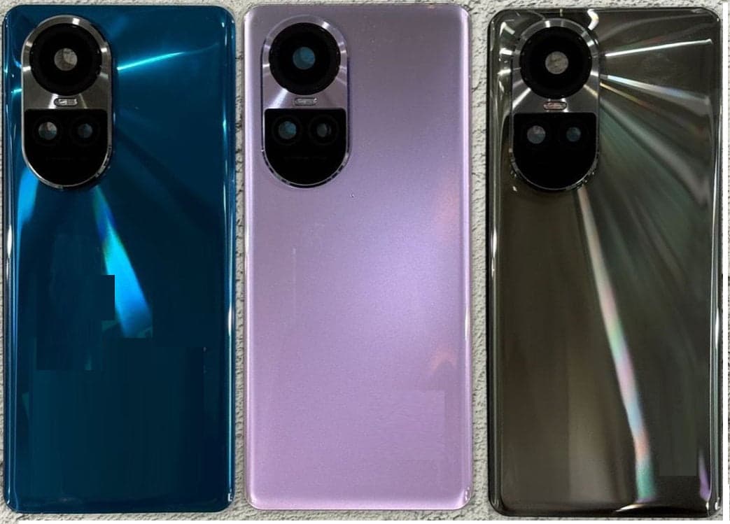 Back Panel with Camera Glass for Oppo Reno 10 Pro 5G Pink - image 1