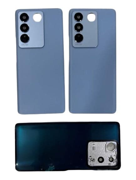 Back Panel with Camera Glass for Vivo V27 Pro Blue - image 1