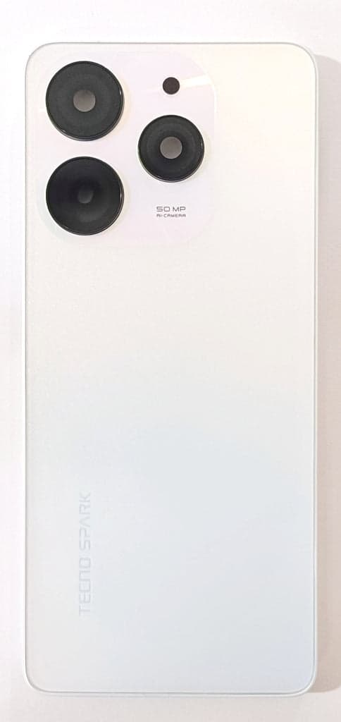 Back Panel Housing for Tecno Spark 10 Pro KI7 White - image 1