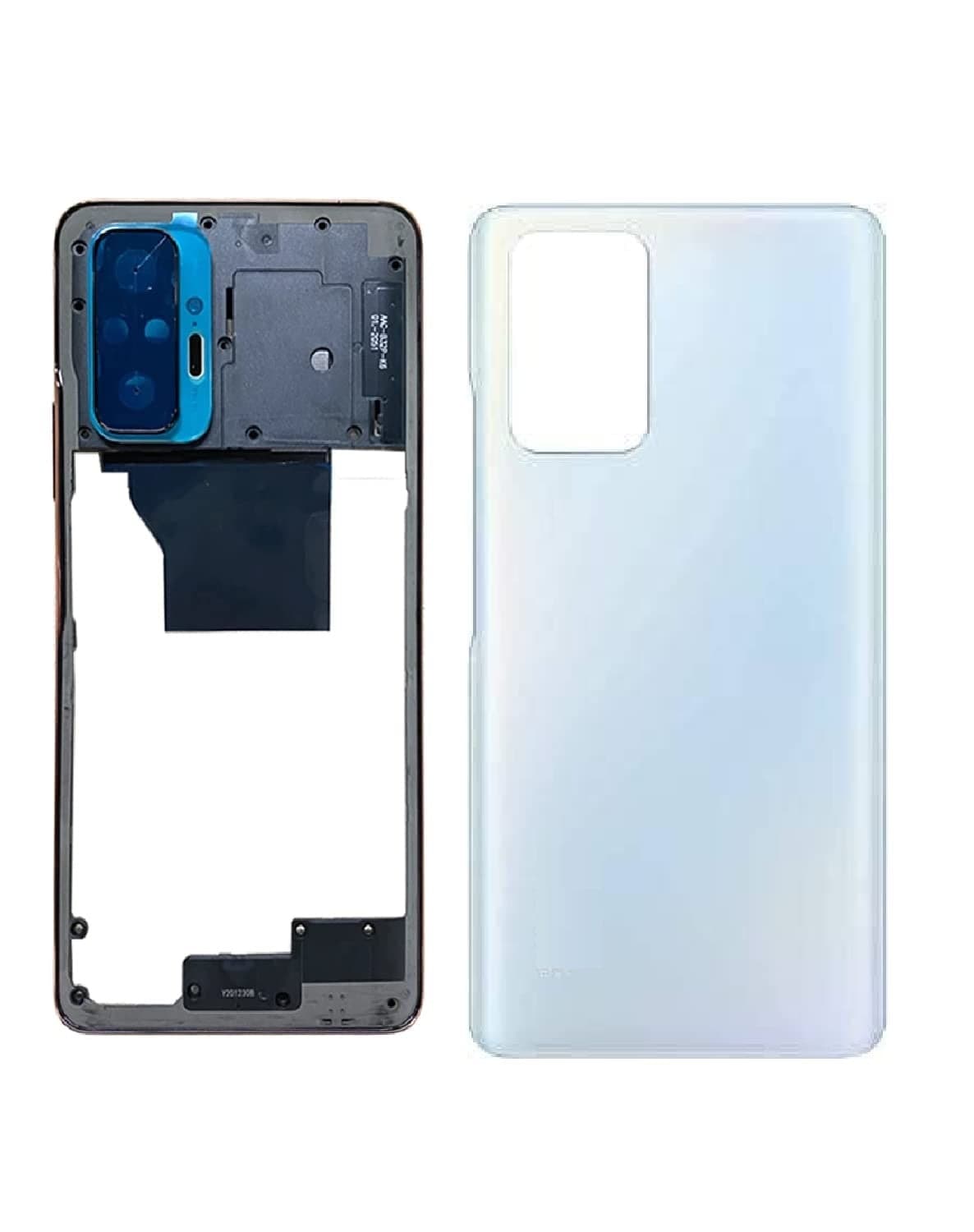 Battery Door Back Panel Housing for Xiaomi Redmi Note 10 Pro : White - image 1