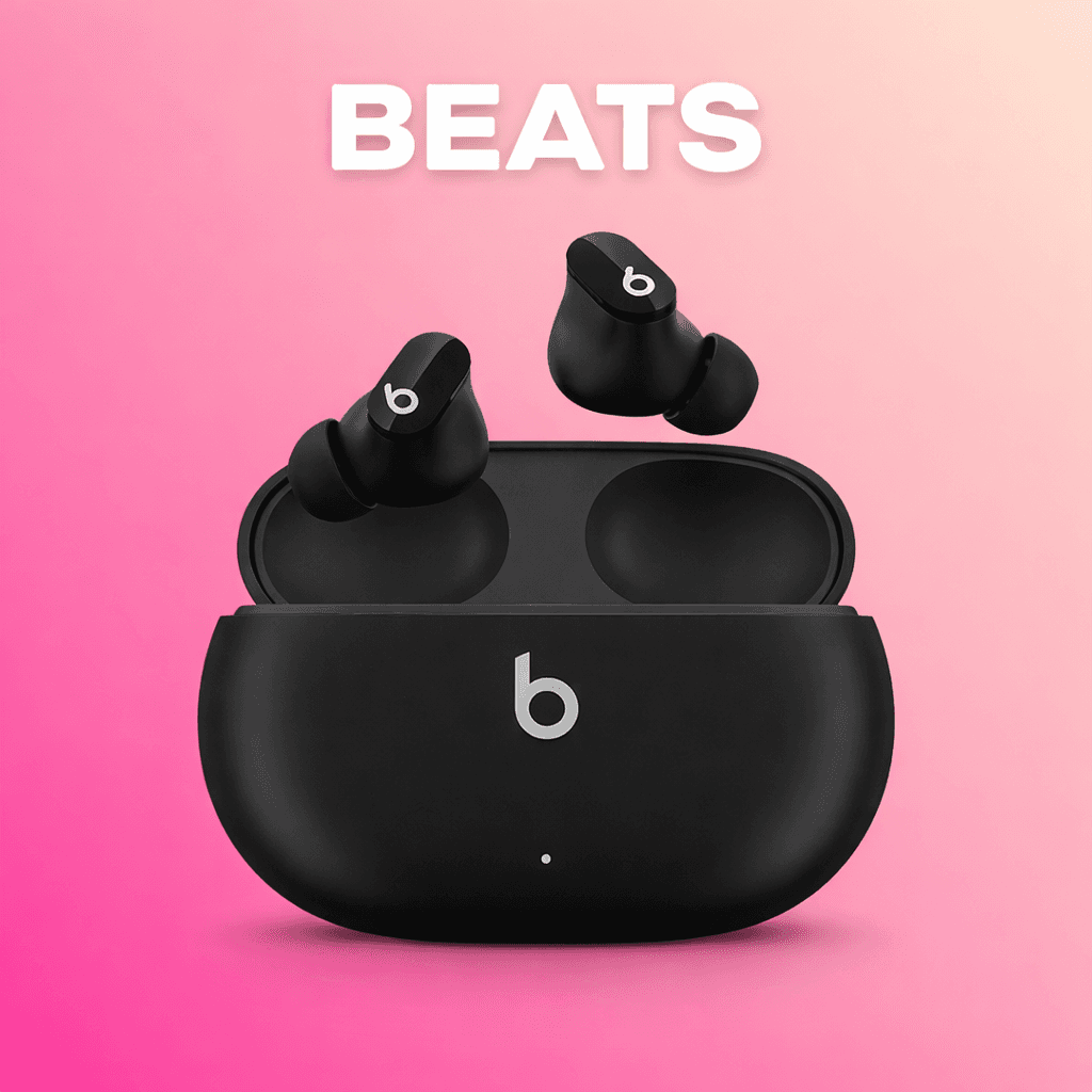 Beats Studio Buds Replacement Left/Right Earbud & Charging Case — Red / Left Side - image 1