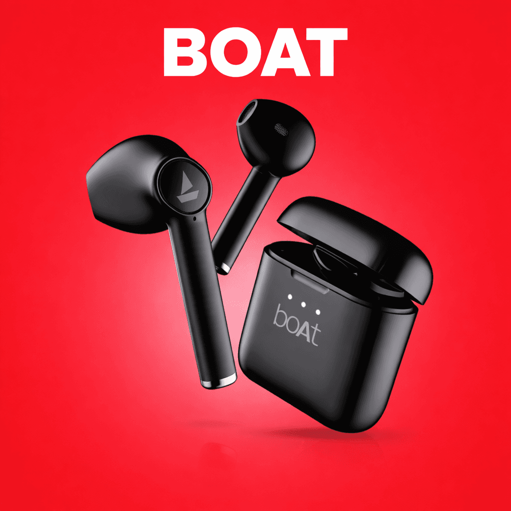 boAt Airdopes 131 Replacement Left/Right Earbud & Charging Case — Both Pair / White - image 1