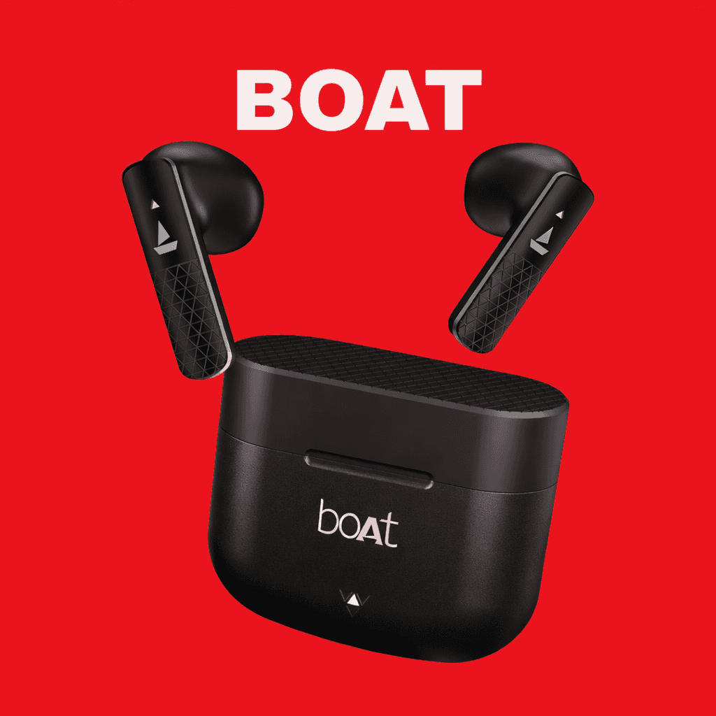 boAt Airdopes 91 Prime Replacement Left/Right Earbud & Charging Case — Both Side / Grey - image 1