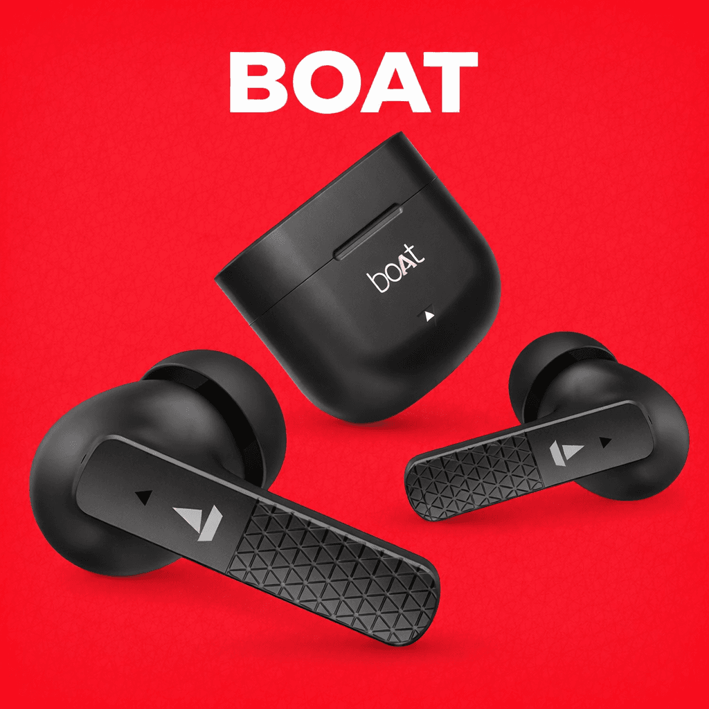 boAt Airdopes 91 – Replacement Parts (Both Pair) Replacement Left/Right Earbud & Charging Case — Grey / Both Pair - image 1