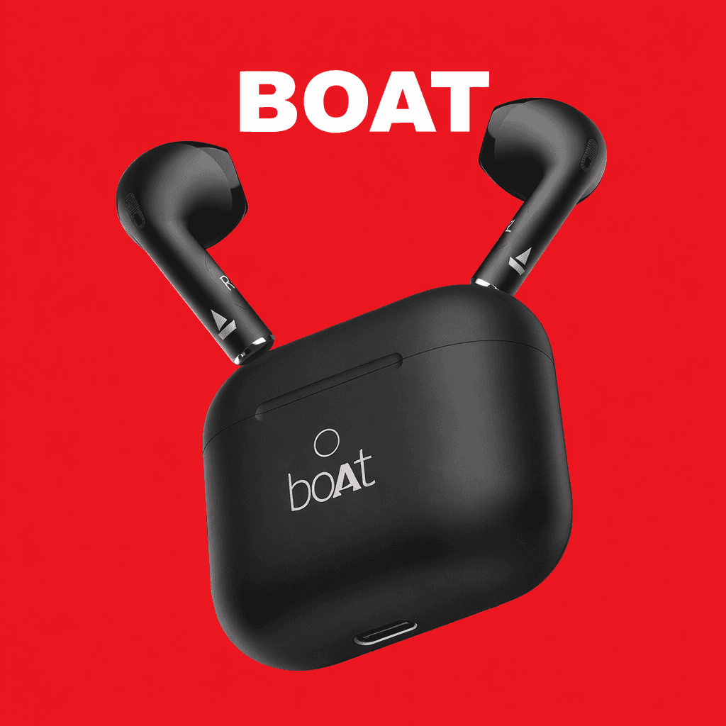 boAt Airdopes Alpha Replacement Left/Right Earbud & Charging Case — Grey / Both Pair - image 1