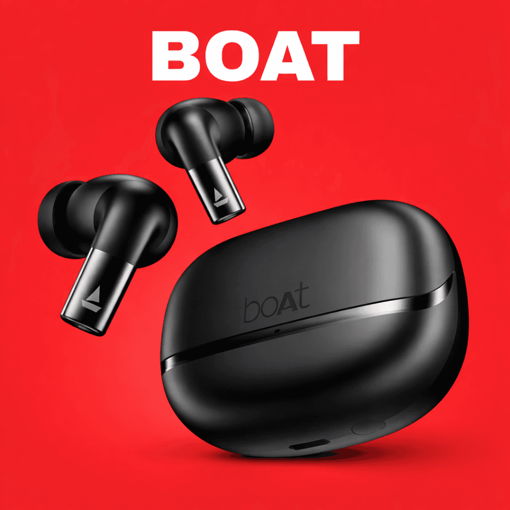 boAt Airdopes Ultra Pro Replacement Left/Right Earbud & Charging Case — Left Side / Black - image 1