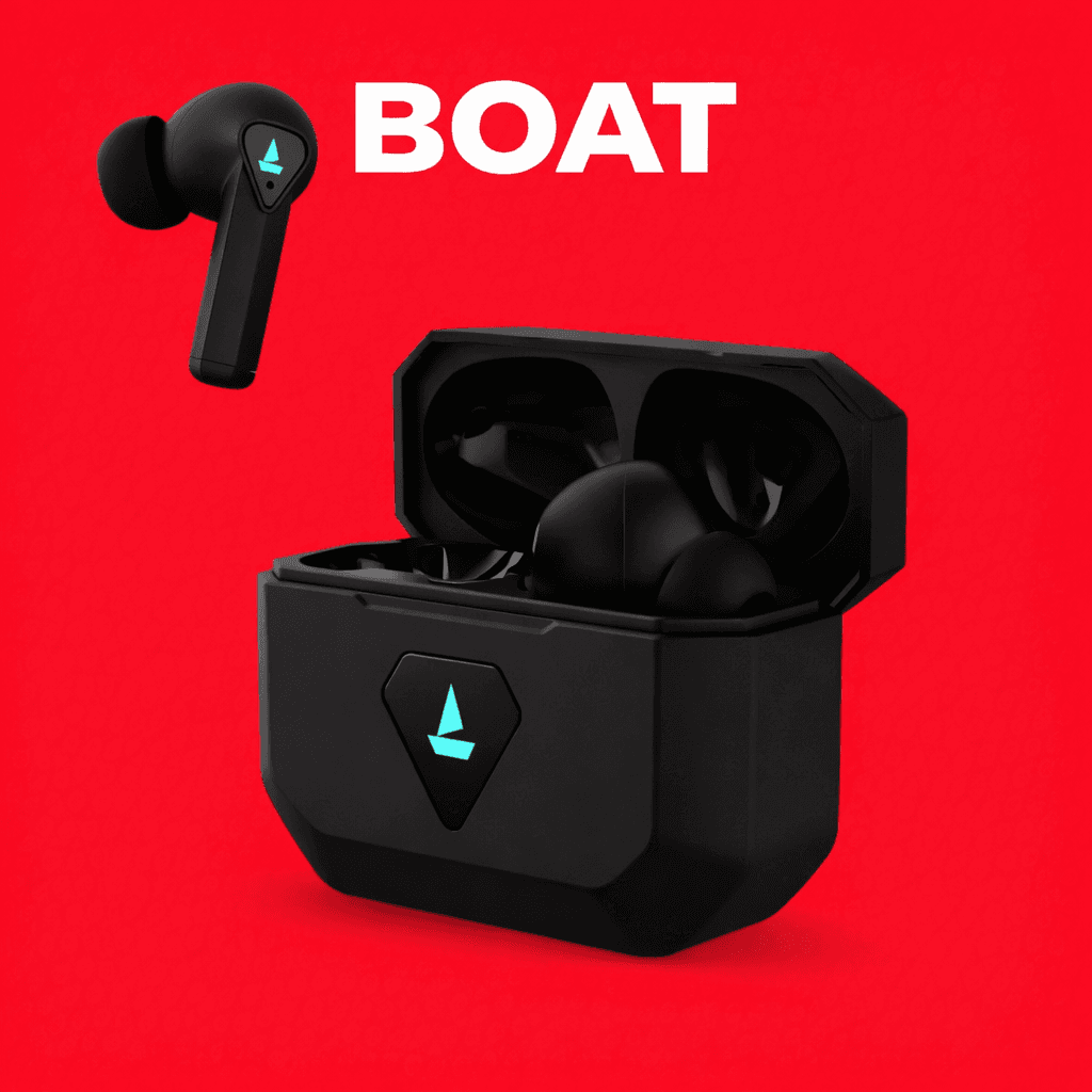 boAt Immortal 150 – Replacement Parts (Pair / Charging Case) Replacement Left/Right Earbud & Charging Case — Both Side / White - image 1