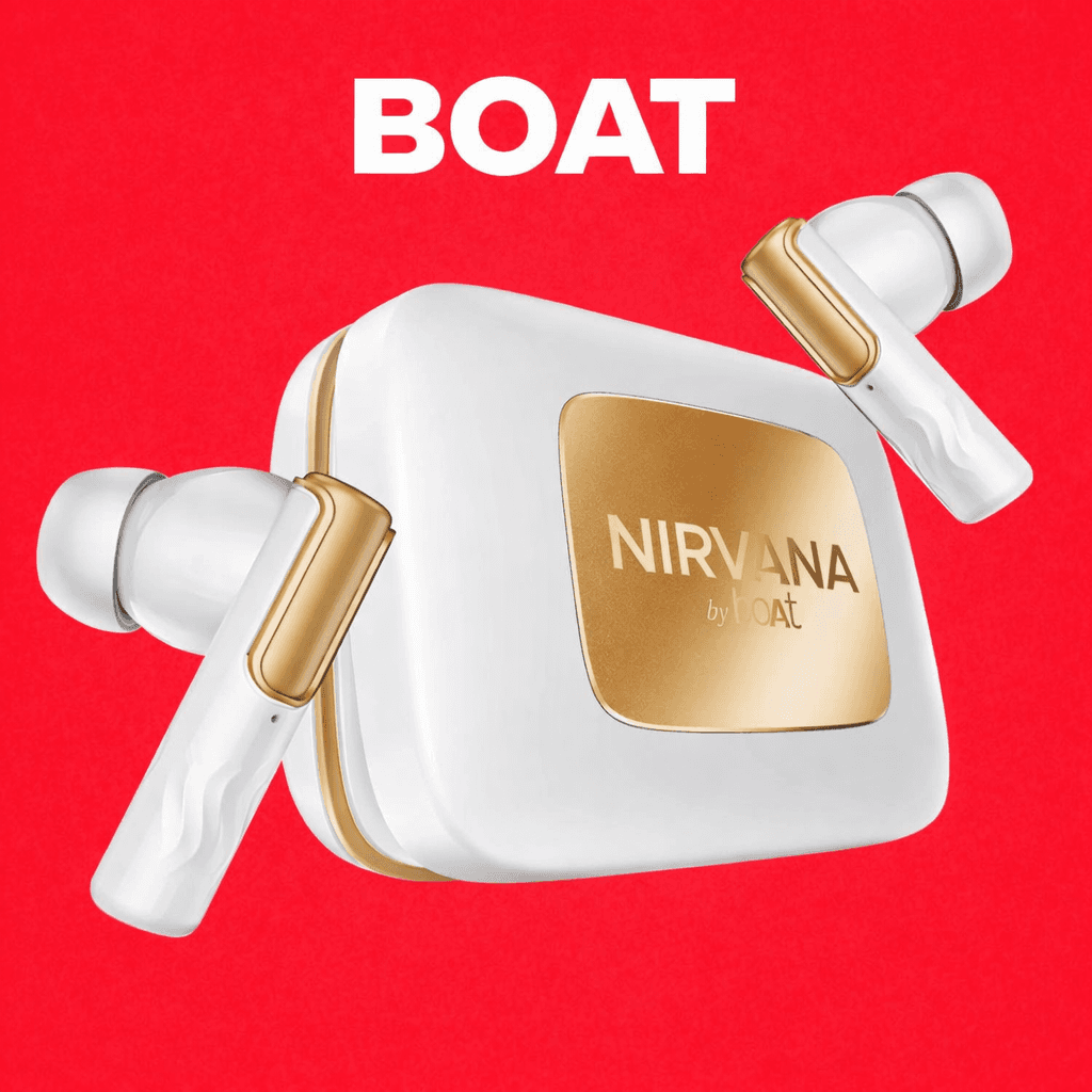 boAt Nirvana Ivy Pro Replacement Left/Right Earbud & Charging Case — White / Left Side - image 1