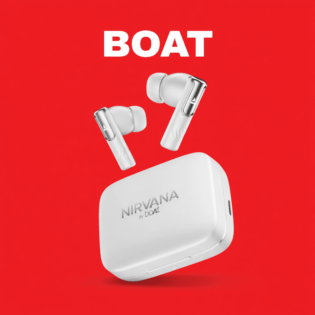 boAt Nirvana Ivy Replacement Left/Right Earbud & Charging Case — Black / Left Side - image 1