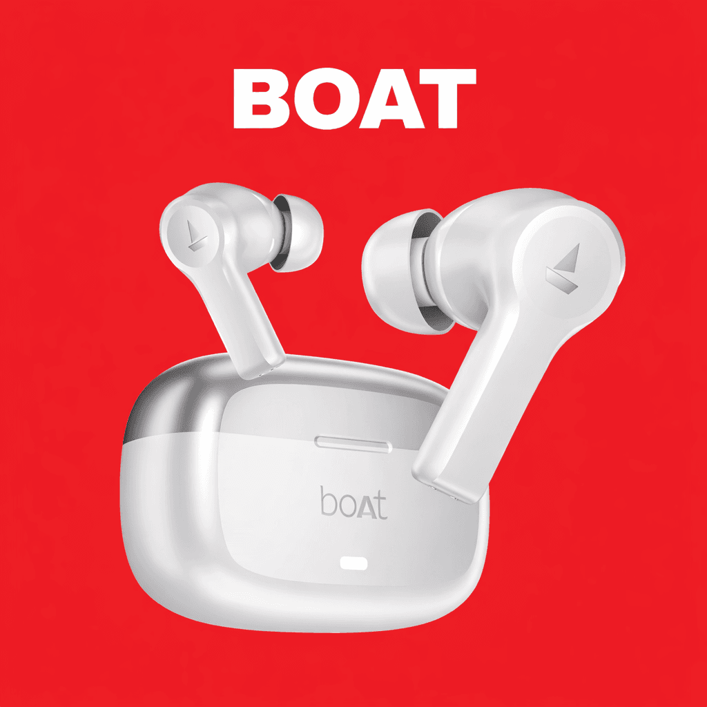 boAt Nirvana Lucid Replacement Left/Right Earbud & Charging Case — Black / Left Side - image 1