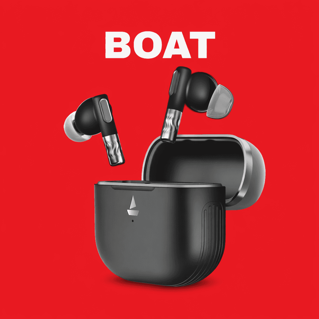 boAt Nirvana Zenith Replacement Left/Right Earbud & Charging Case — White / Right Side - image 1