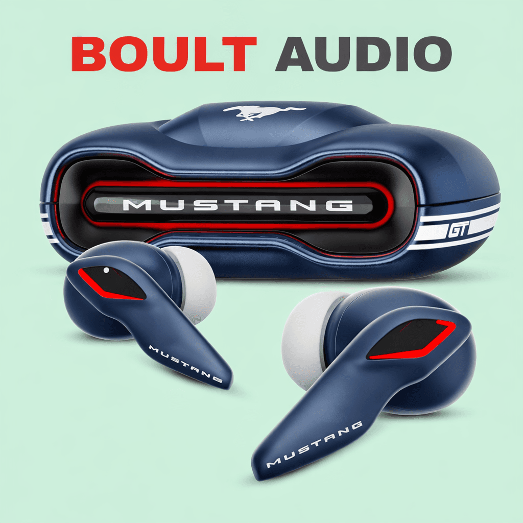 Boult x Mustang Torq TWs Replacement Parts Replacement Left/Right Earbud & Charging Case — Charging Case / silver - image 1