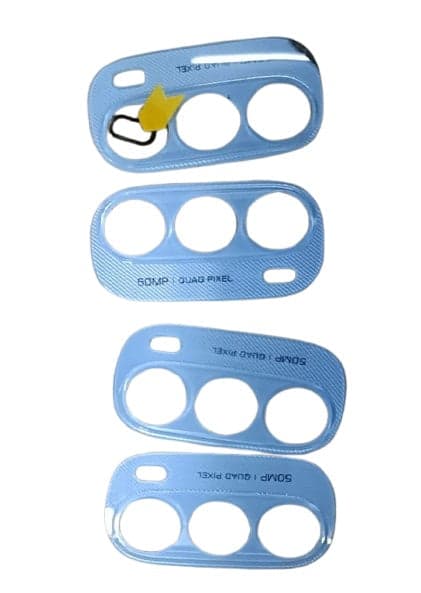 Camera Glass Outer Ring for Motorola Moto G71 5G Blue - image 1