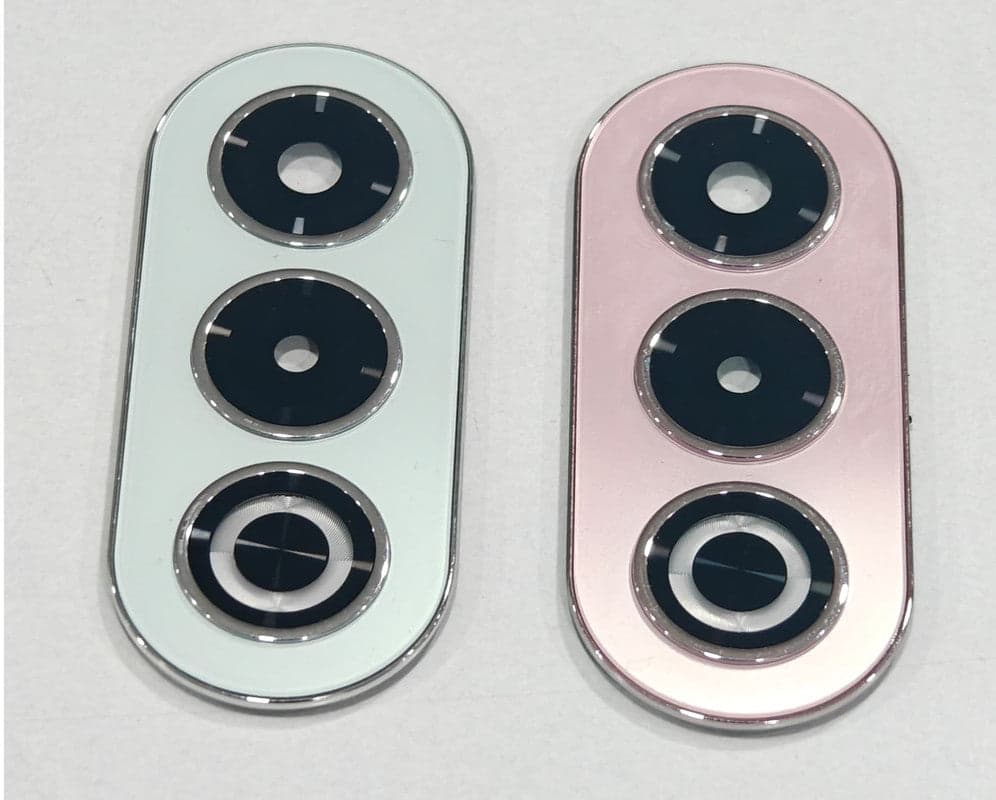 Camera Glass with Frame for Oppo K12X Pink - image 1