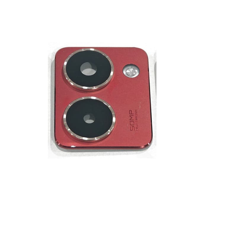 Camera Glass with Frame for Realme P3 Ultra Red - image 1