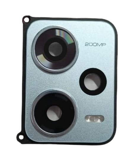 Camera Glass Lens with Frame for Xiaomi Redmi 12 Pro Plus Iceberg Blue - image 1