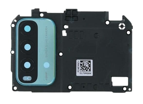 Camera Glass Lens with Frame for Xiaomi Redmi 9 Power Electric Green - image 1