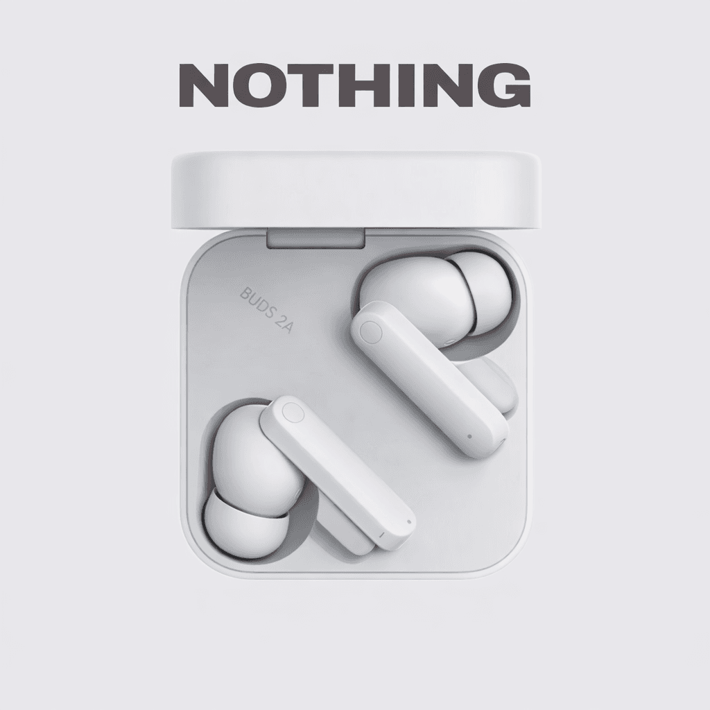 CMF by Nothing Buds 2a – Replacement Parts Replacement Left/Right Earbud & Charging Case — left side / Orange - image 1