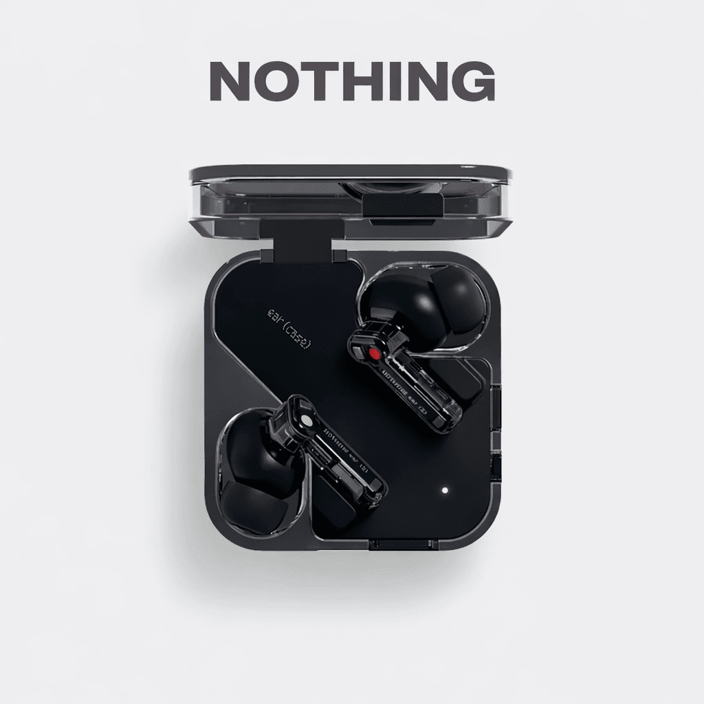 CMF by Nothing Ear (2) Replacement Left/Right Earbud & Charging Case — right side / White - image 1