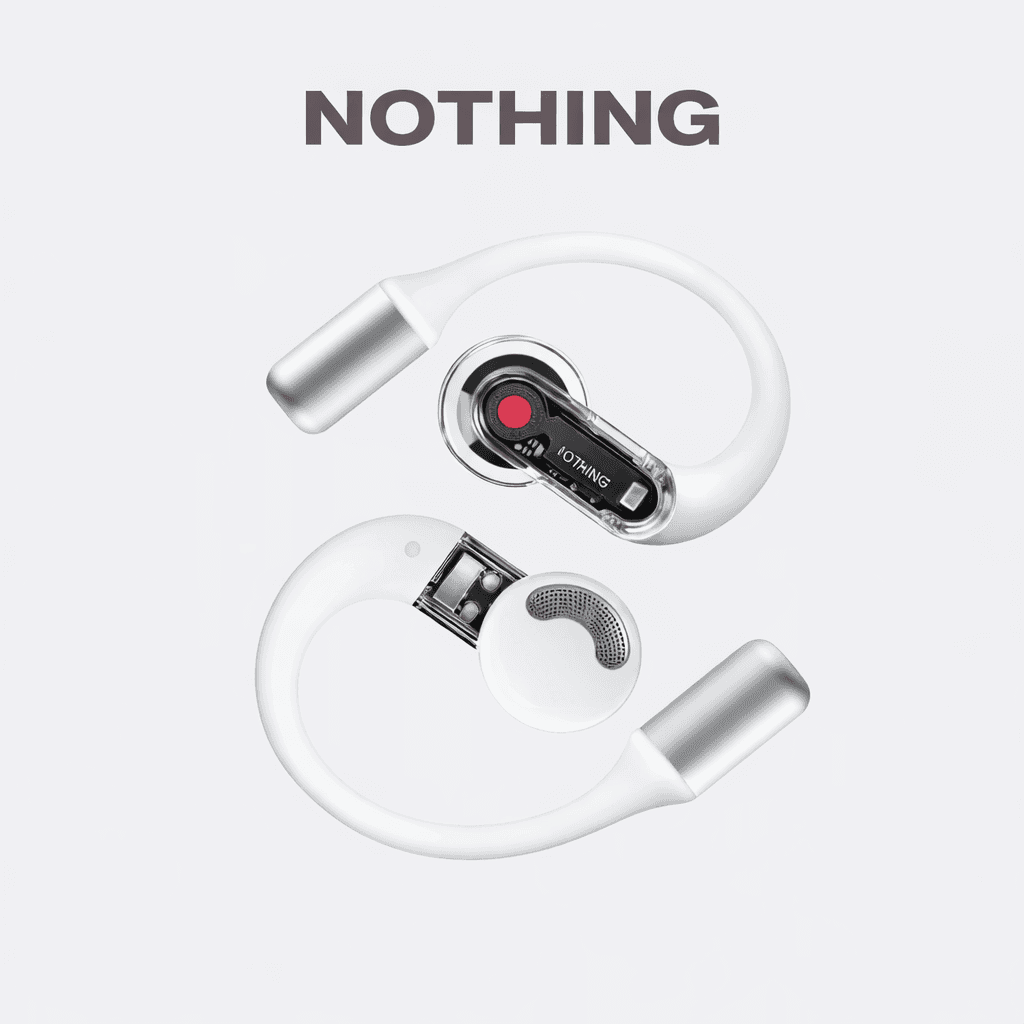 CMF by Nothing Ear (Open) Replacement Left/Right Earbud & Charging Case — right side / White - image 1