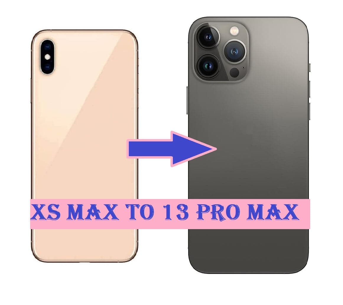 Converter Back Panel Housing Body for Apple iPhone XS Max Convert to Apple iPhone 13 Pro Max - image 1