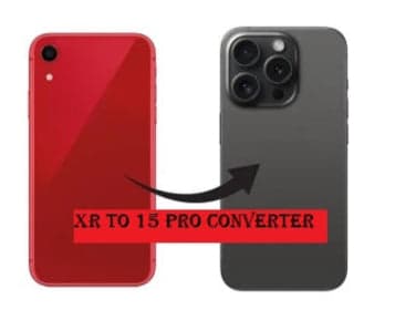 Convertor Back Panel Housing Body for Apple iPhone XR Convert to Apple iPhone 15 Pro - image 1