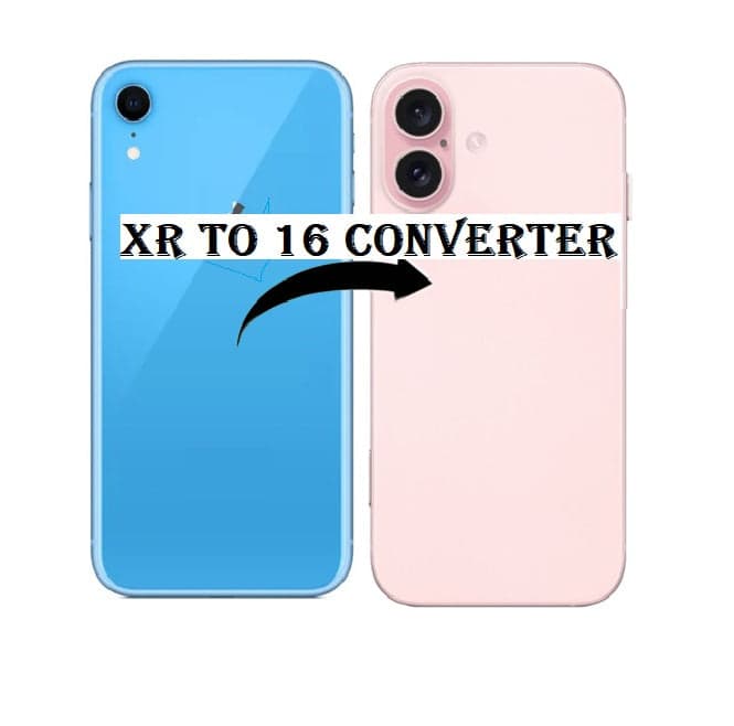 Convertor Back Panel Housing Body for Apple iPhone XR Convert to Apple iPhone 16 - image 1