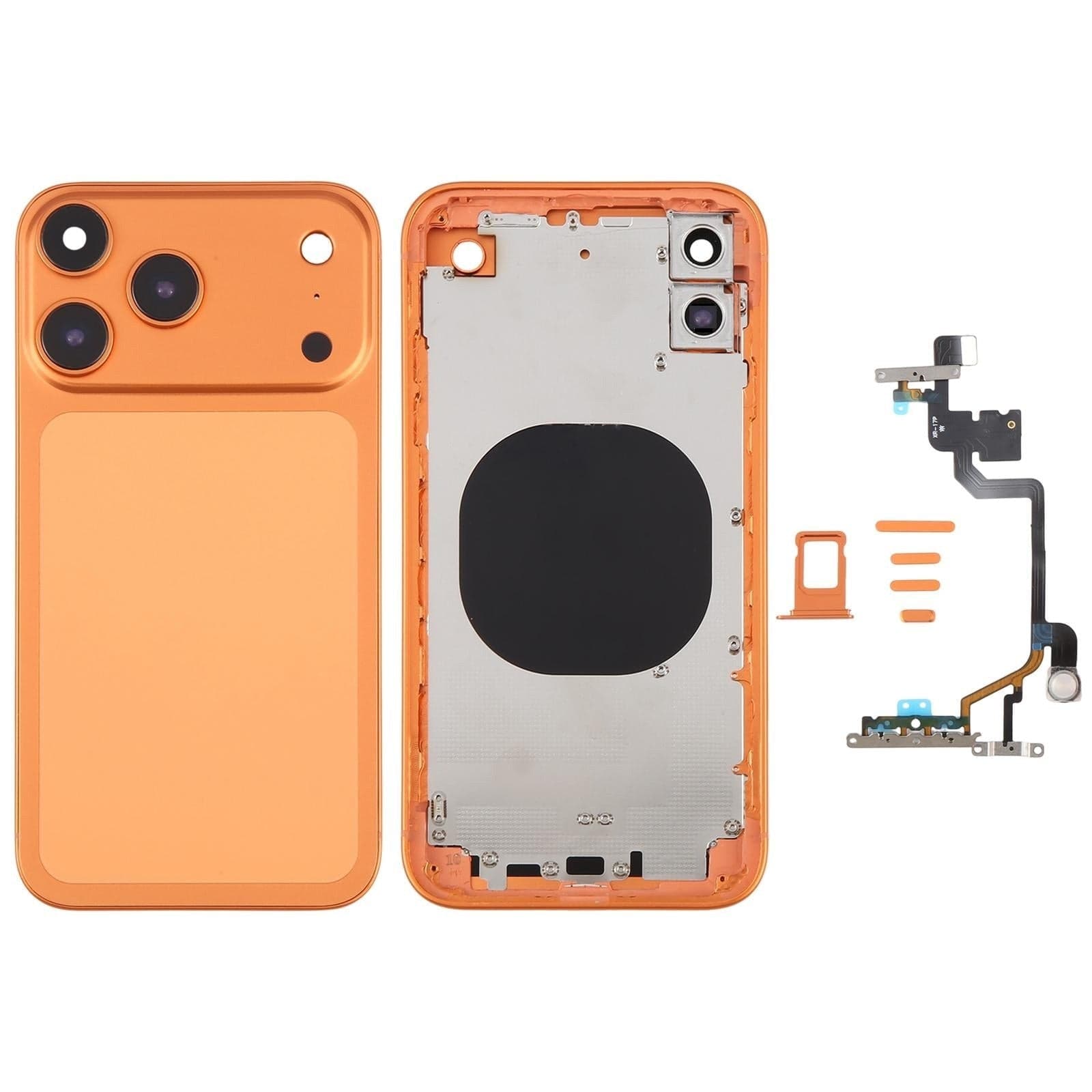 Convertor Back Panel Housing for Apple iPhone 11 to Apple iPhone 17 Pro - image 1