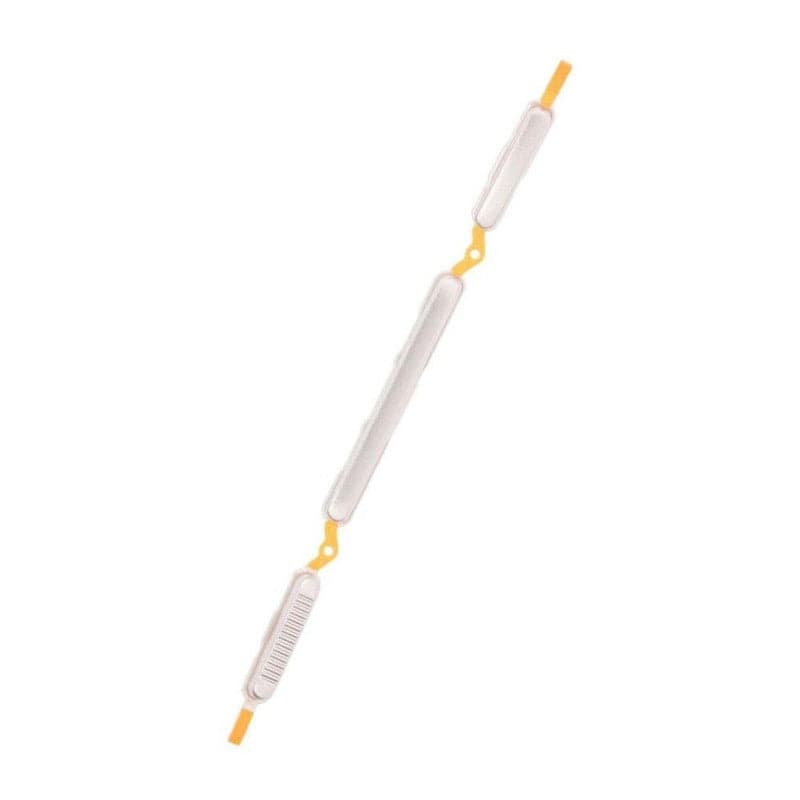 External Side Button Out Keys for Moto G10 White - image 1