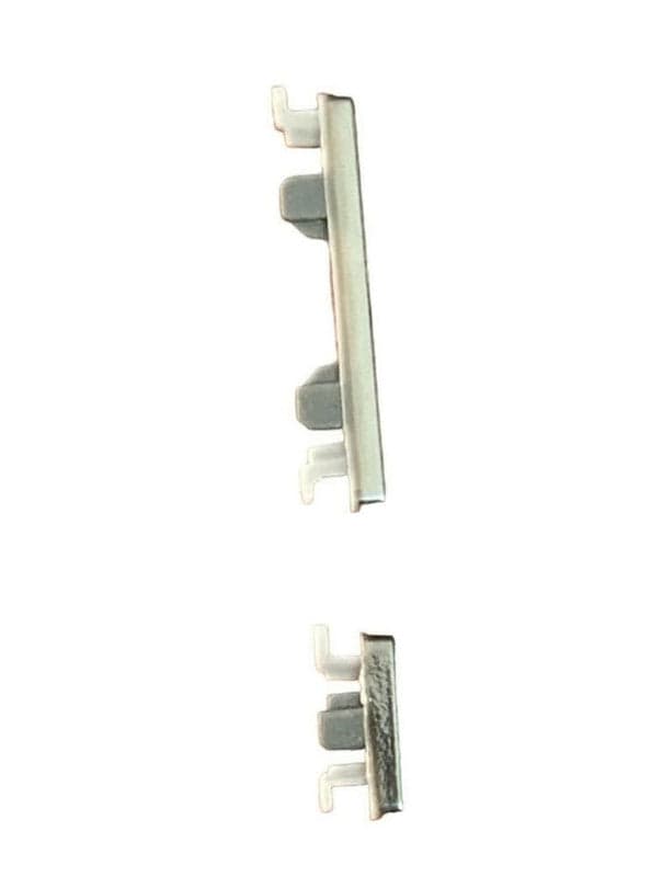 External Side Button Out Keys for Moto G8 White - image 1