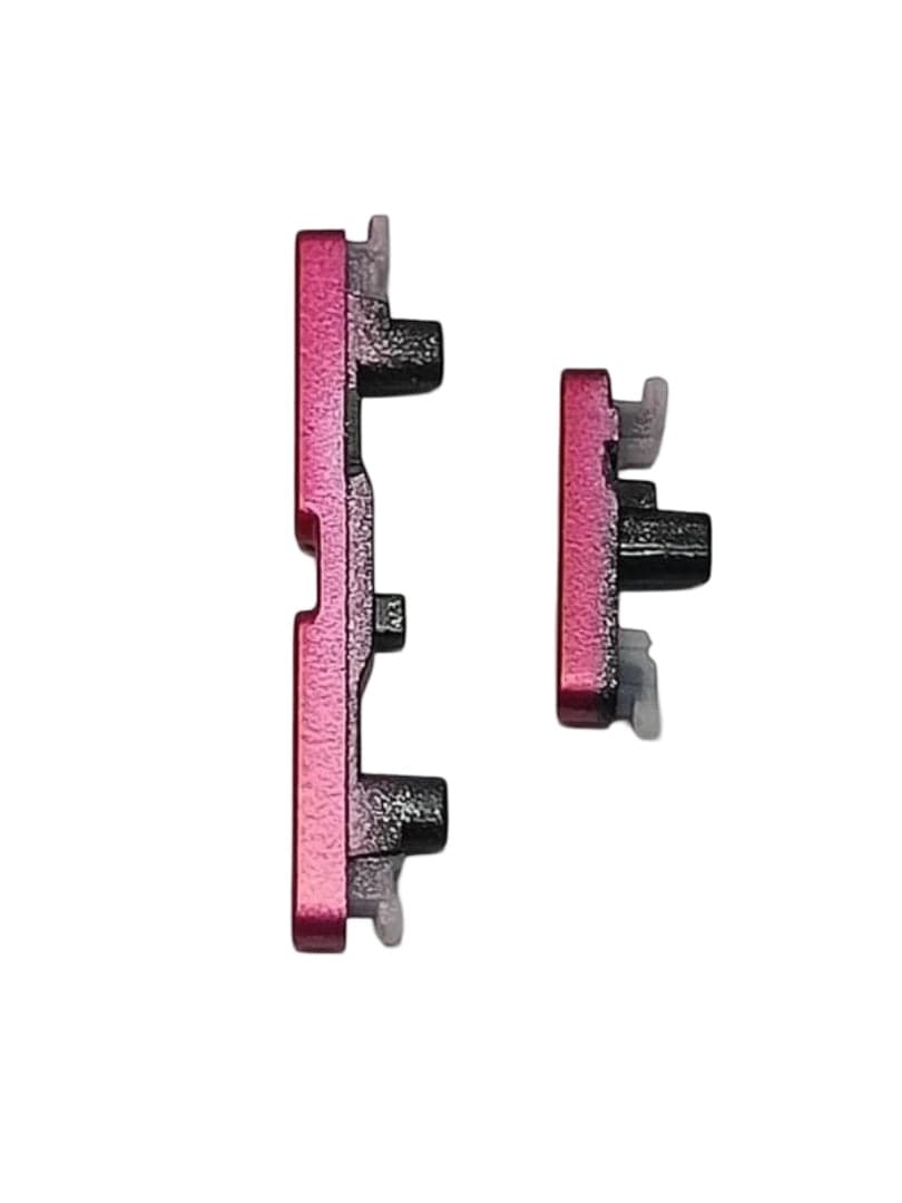 External Side Button Out Keys for Motorola Moto Edge 50 Fusion Pink - image 1